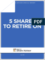 5 Shares To Retire On