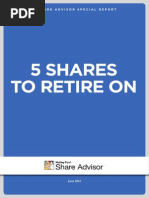 5 Shares To Retire On