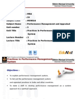 PMA_Unit 2_Practices in Performance Management System_PPT_Final