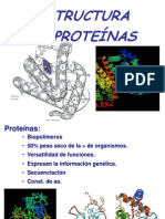 e Structur a Protein As