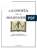 Filosofía de la Masonería (Mons. León Meurin)