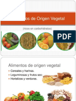 Alimentos de Origen Vegetal