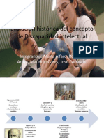 Evolución Histórica Del Concepto de Discapacidad Intelectual