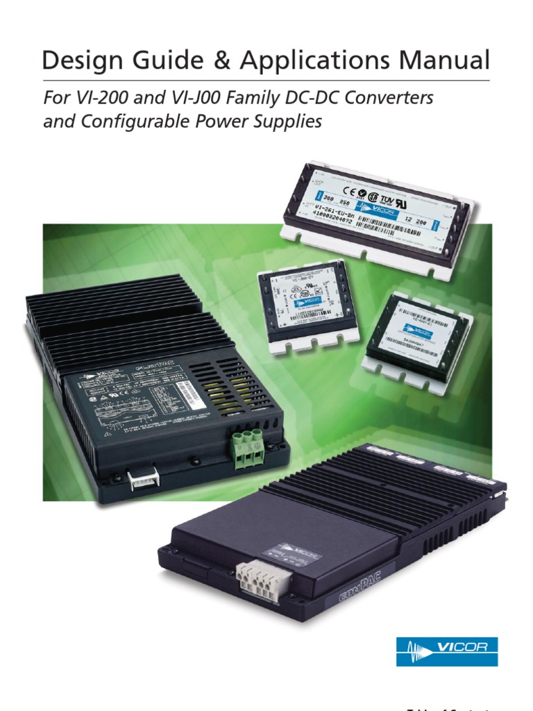 Design Guide & Applications Manual PDF Capacitor Power Supply
