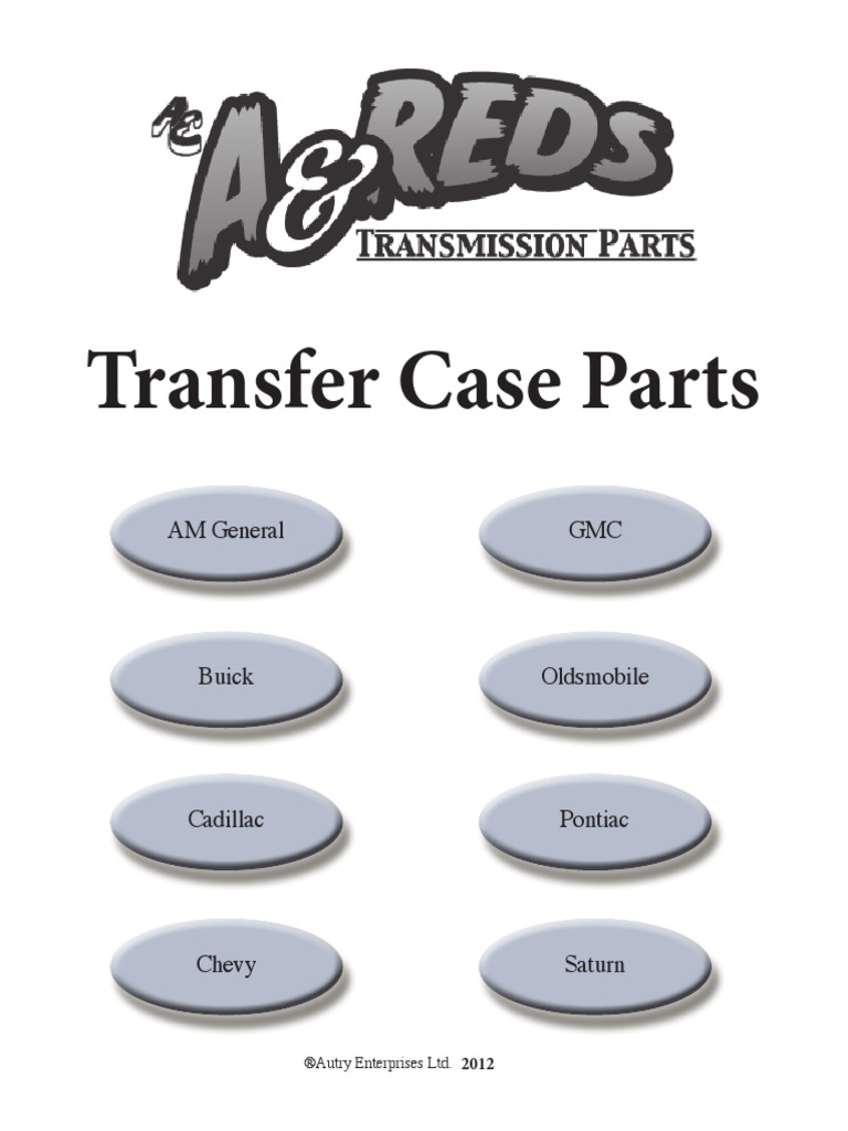 GM Transfer Case CD Web1 | PDF | Transmission (Mechanics) | Clutch