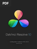 DaVinci Resolve Mac Configuration Guide Sept 2013