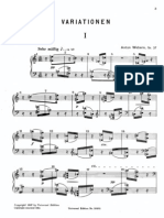 Anton Webern - Variations Op. 27