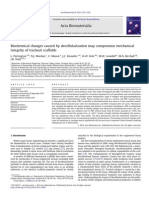 Cambios Bioquimicos Causados Por Descelularizacion Que Compromete La Integridad Mecanica de Andamios de Traqueas Partington Et Al 2013