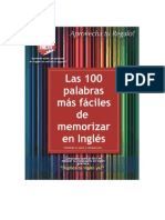 Regalo Las100 Palabras en Ingles PDF