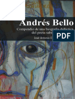 Andrés Bello. Compendio de una biografía didáctica del poeta sabio y humanista