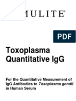 IMMULITE:IMMULITE 1000 Toxoplasma Quantitative IgG