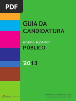 Guia de Candidatura 2014