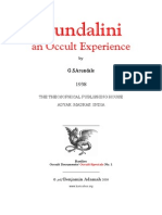 G. S. Arundale - Kundalini An Occult Experience
