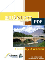 atractivos de los distritos de huanuco