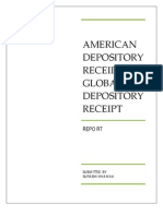   American  Depository  Receipt  And  Global  Depository  Receipt 