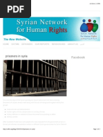 Prisoners in Syria | SNHR