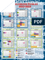 Calendario, UNAQ 2013-2014