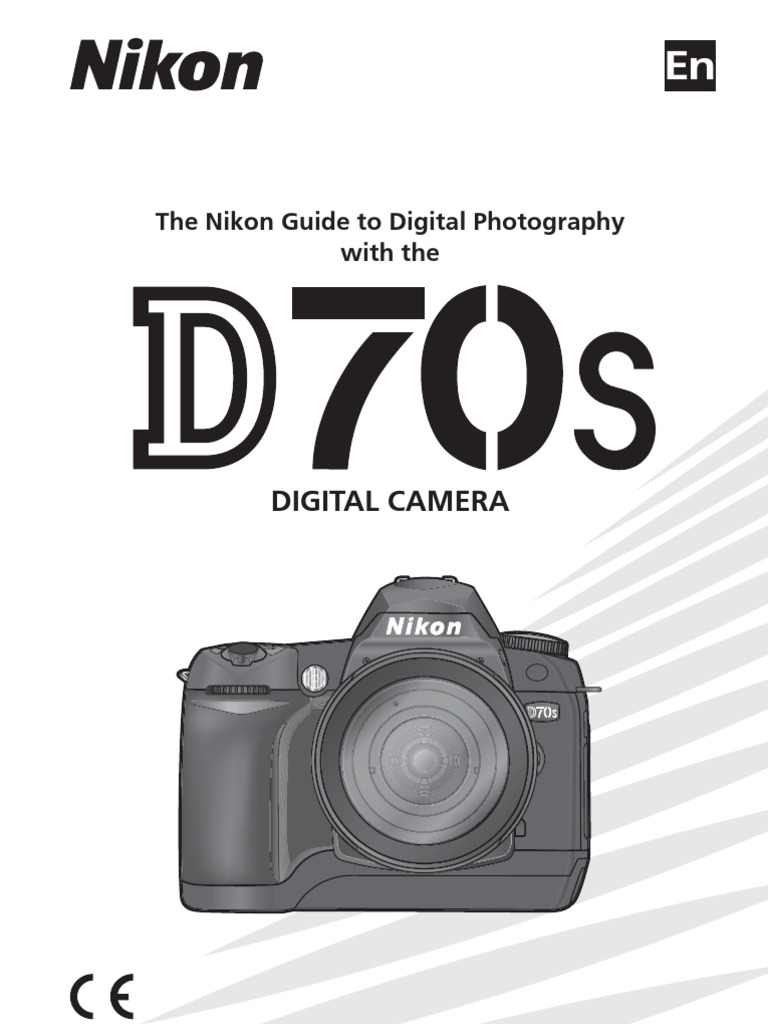 Nikon　D70s　取扱説明書　英語版　中古　R00462 Manual For Nikon D70S | PDF