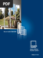 CATÁLOGO DAS ESQUADRIAS CLARIS