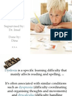 Dyslexia & PUFA