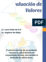 10. La evaluaciÃ³n de valores