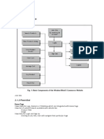 System Block Diagram: Fig. 1: Basic Components of The Window Blind E-Commerce Website