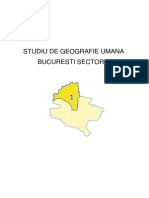 146032505 Studiu Geografie Umana Bucuresti Sector 1