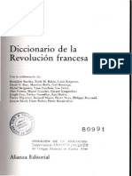 Francois Furet y Mona Ozouf: Diccionario de la Revolución francesa