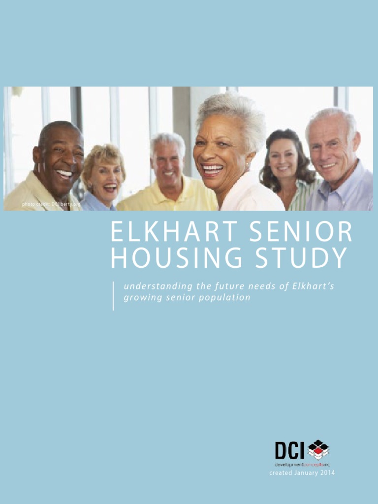 Elkhart Senior Housing Study PDF Affordable Housing Unemployment