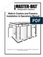 Walk-In Coolers and Freezers Installation & Operations Manual