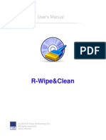 Disk Cleaning Manual