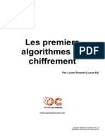 Les Premiers Algorithmes de Chiffrement PDF