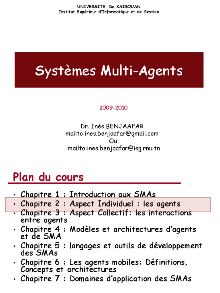 Cours2 SMA10 2 | PDF | Utilité (économie) | Bases de données