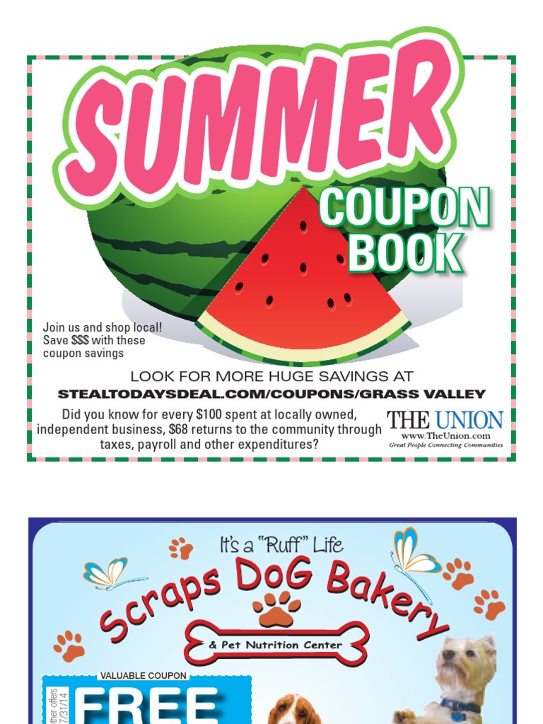 The Union's Money saving Coupon Book | Coupon | Vehicles