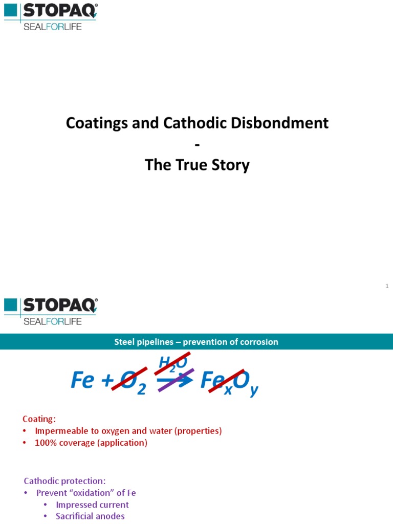 Coatings and Cathodic Disbondment - The True Story | PDF | Corrosion