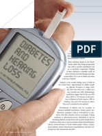 Diabetes and Hearing Loss (Pamela Parker MD)
