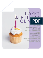 Birthday Invitation Template (Word)