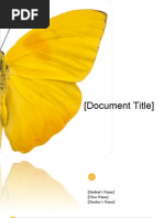 Download School ProjectReport Template - Butterfly Design Word by MicrosoftTemplates SN21361273 doc pdf