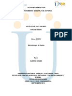 Actividad de Reconocimiento - Microbiologia Juliocesar