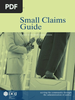 Small Claims Guide