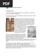 Cosmologia Antiga - Egito