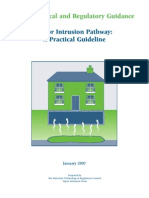 Vapor Intrusion Pathway - A Practical Guideline