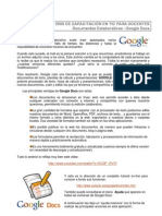 Google Docs - Tutorial - V3
