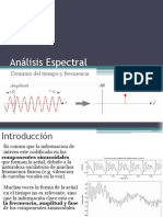 Análisis Espectral