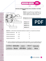 Multiplos, Divisores y Factores Primos. 6to