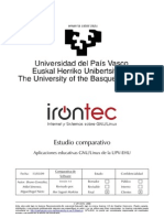 Estudio Comparativo UPV-EHU Aplicaciones Educativas GNULinux