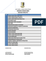 SJKT GERIK Inventory Lists