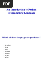 Python Intro