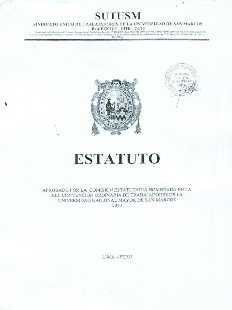 E Statuto | PDF