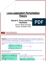 Nanostructures Research Group explores time-dependent perturbation theory